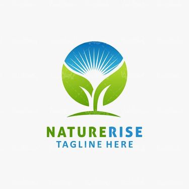 وکتور لوگو محصولات طبیعی
