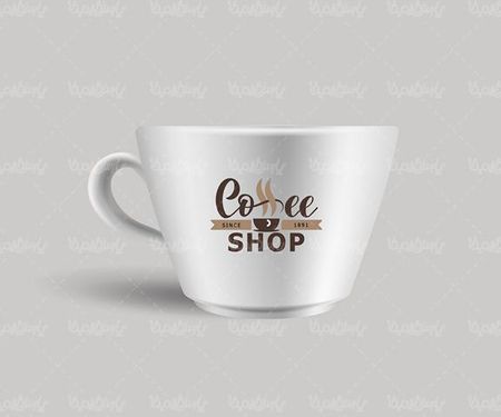 وکتور فنجان قهوه