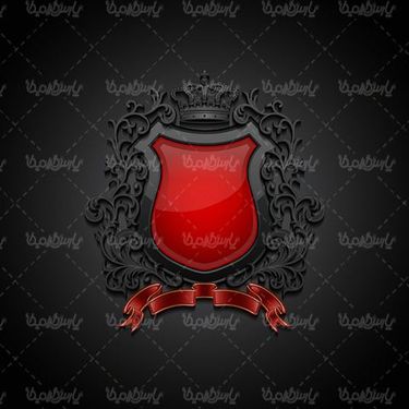 وکتور کادر گل تیره
