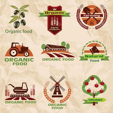 وکتور لوگو مزرعه