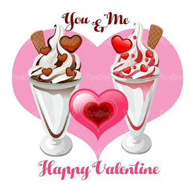 Valentine design vector