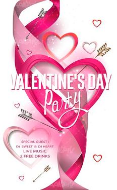 Valentine design vector