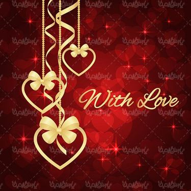 Valentine design vector