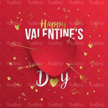 Valentine design vector