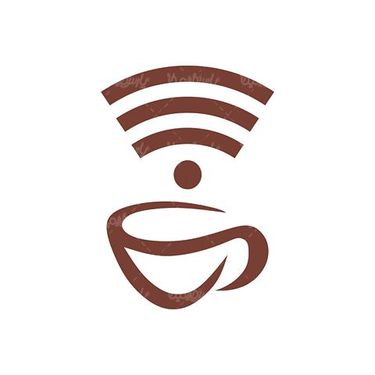 Vector logo coffee cup