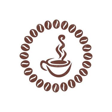 Vector logo coffee cup