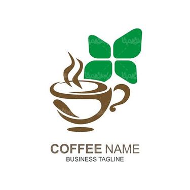 Vector logo coffee cup