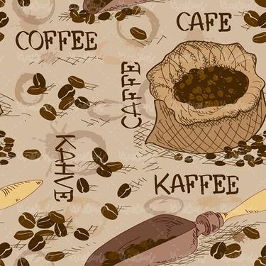 Vector coffee background
