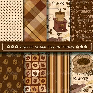 Vector coffee background