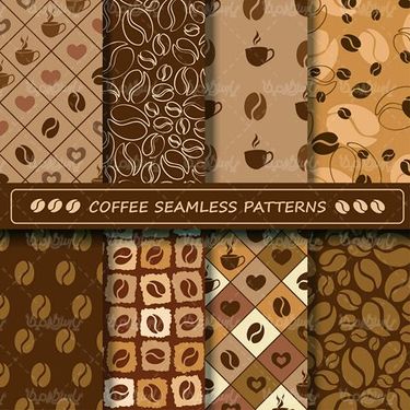 Vector coffee background