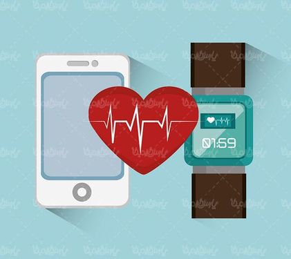 Medical app vector