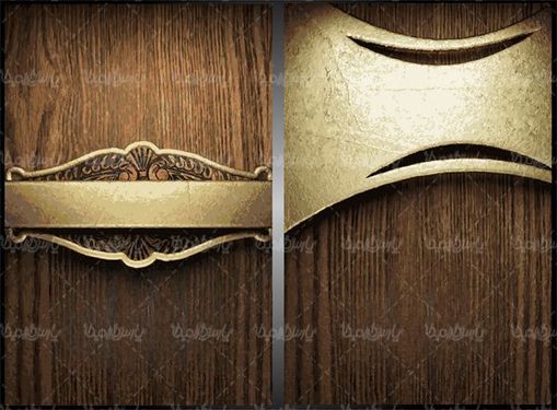 Vector wooden background