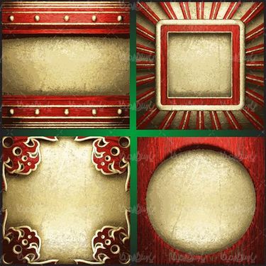 Vector wooden background