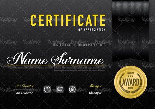 Certificate Vector