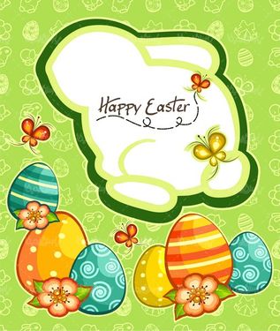 Colorful egg vector