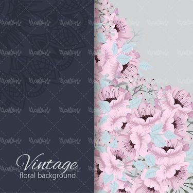وکتور گل و بوته