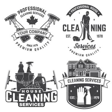 Logo Cleaning Service vector
