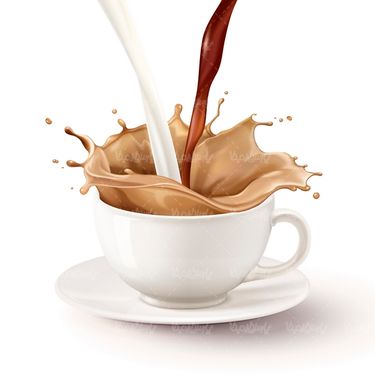 وکتور فنجان قهوه