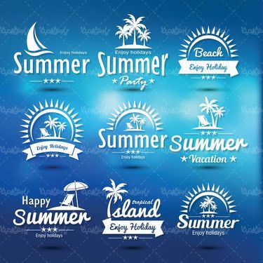 Summer logo vector