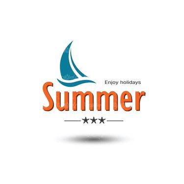 Summer logo vector