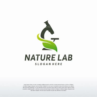 وکتور لوگو آزمایشگاه