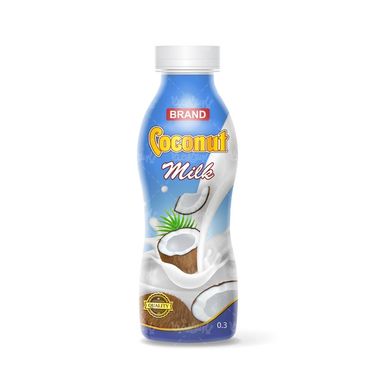 وکتور بطری شیر میوه