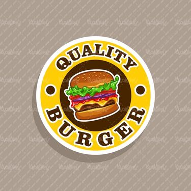 Vector Logo Fast Food