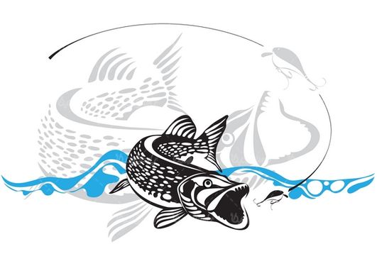 وکتور ماهیگیری