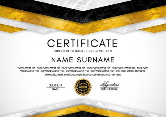 Certificate Vector
