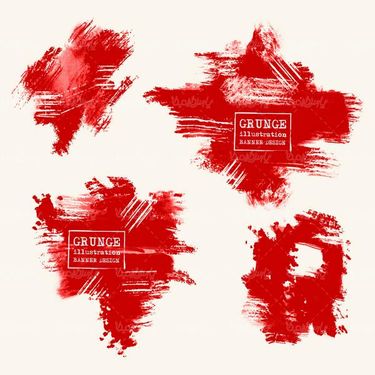 Grunge label vector