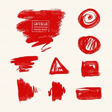 Grunge label vector