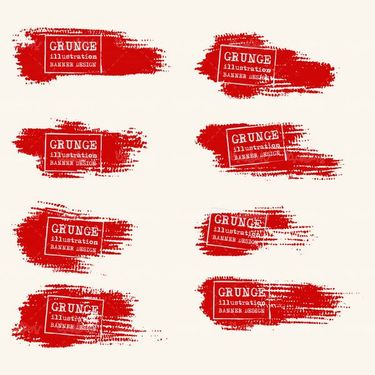 Grunge label vector