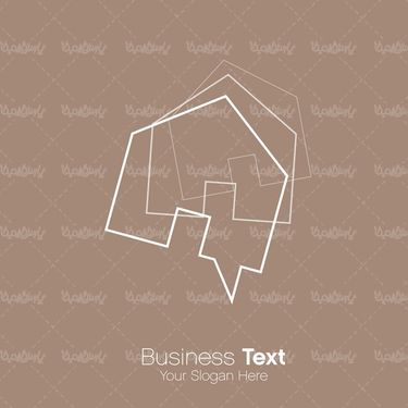 Vector logo real estate