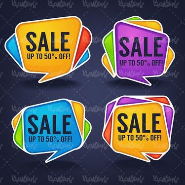 Vector Label Sale