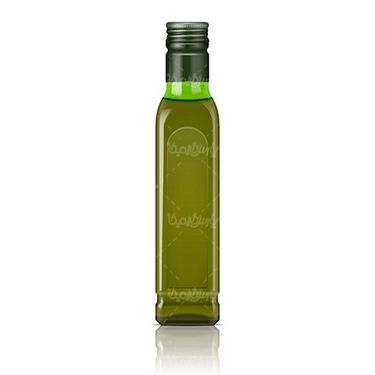 وکتور شیشه روغن زیتون