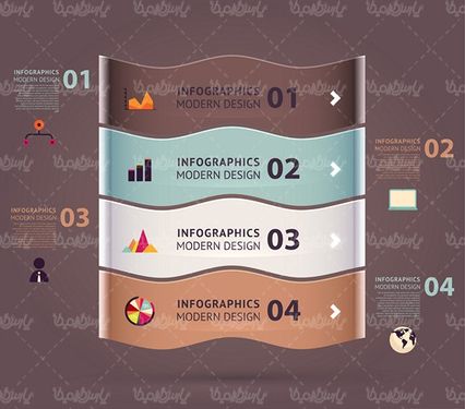 Infographic vector