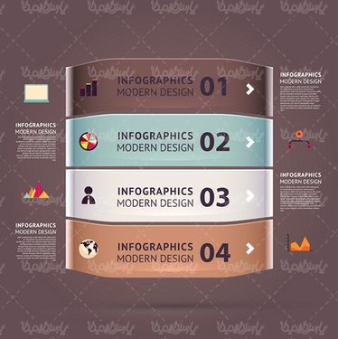 Infographic vector