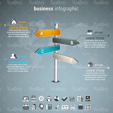Infographic vector