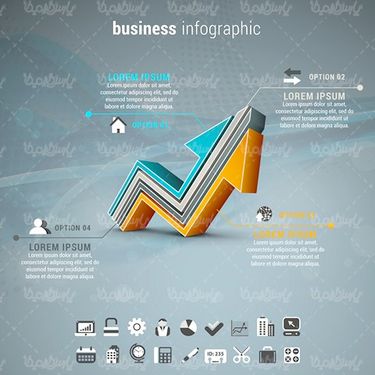 Infographic vector