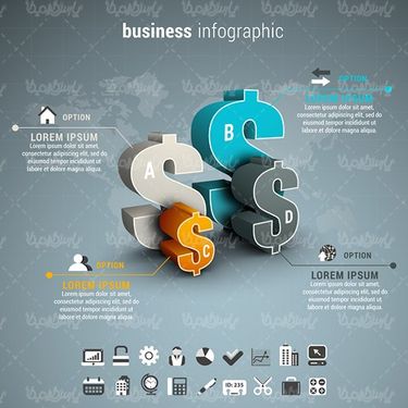 Infographic vector