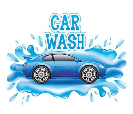 Car Wash Vector