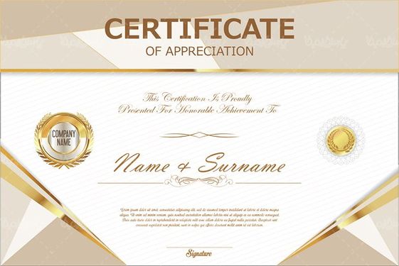Vector Certification