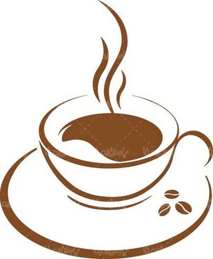 وکتور فنجان قهوه
