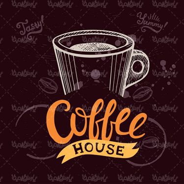 Vector coffee cup