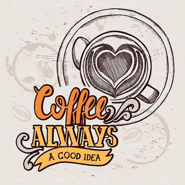 Vector coffee
