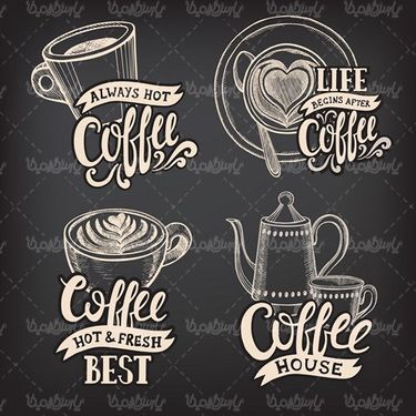 Vector coffee