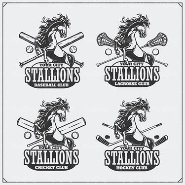 Horse vector