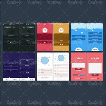 Mobile Application Vector