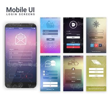 Mobile Application Vector