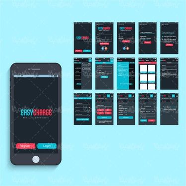 Mobile Application Vector